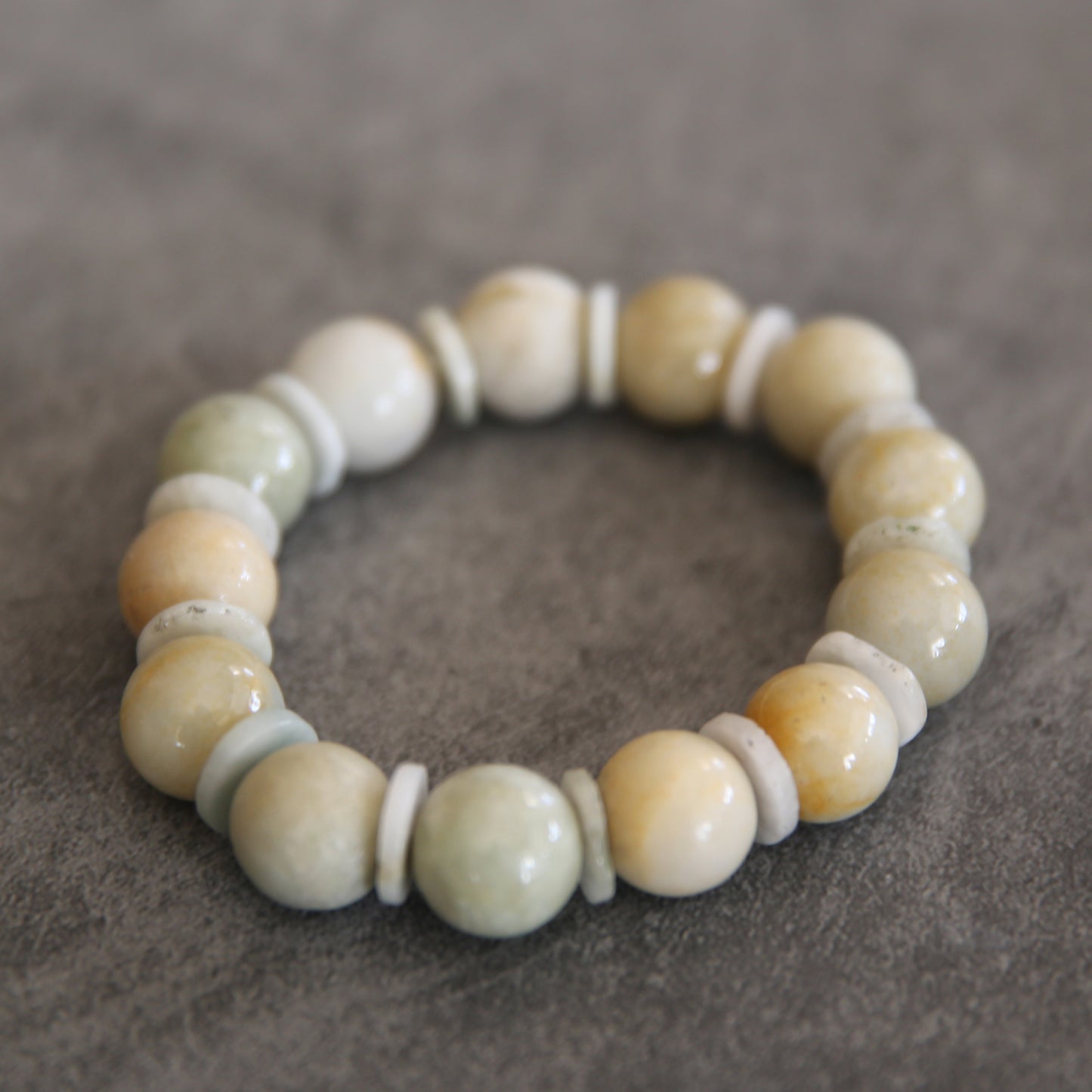 Jade Stretch Bracelet #1