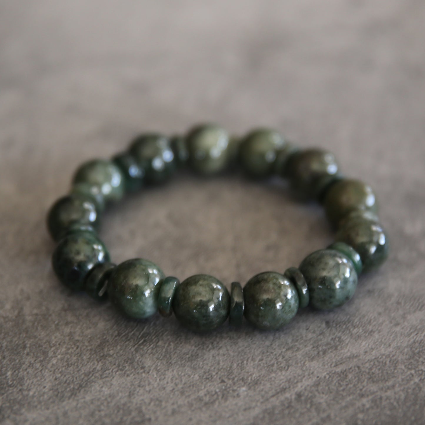 Jade Stretch Bracelet #3