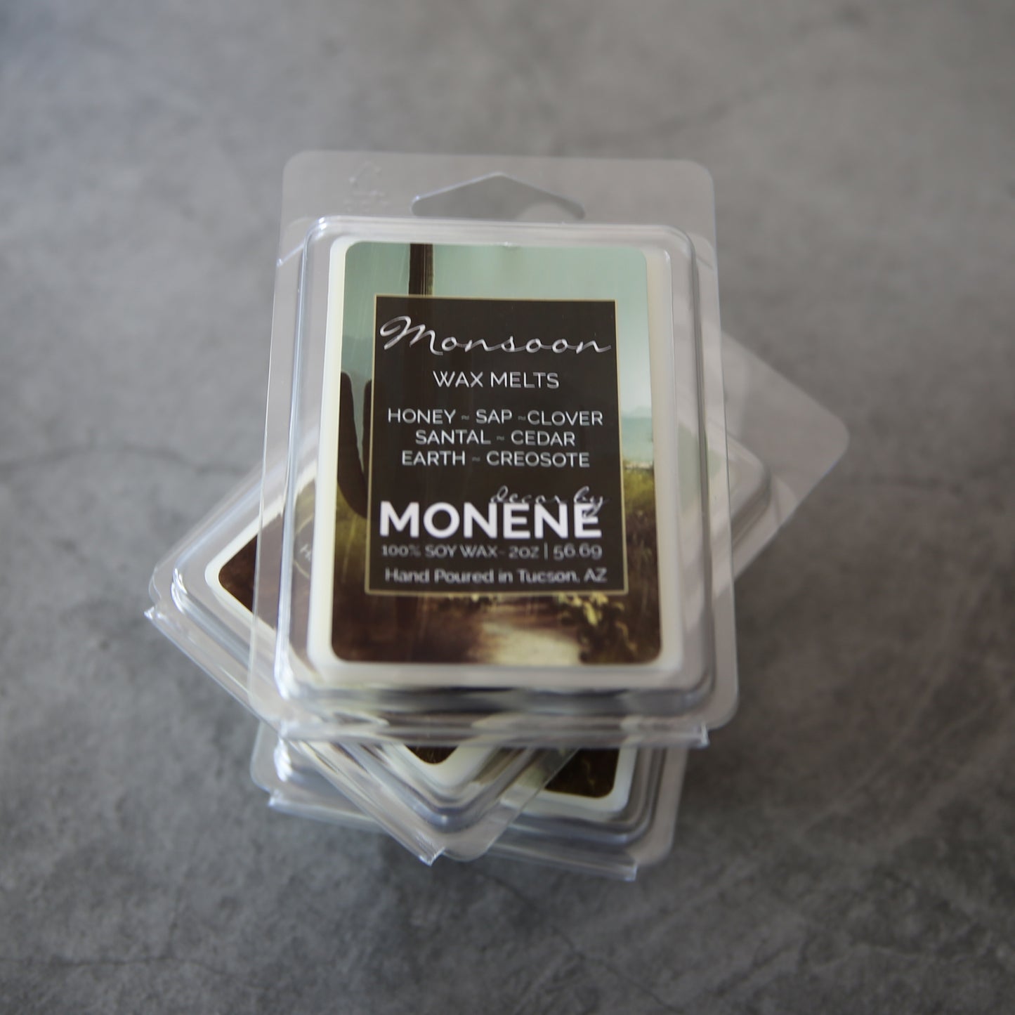 Monsoon Desert Rain Scented 2oz Wax Melts Soy