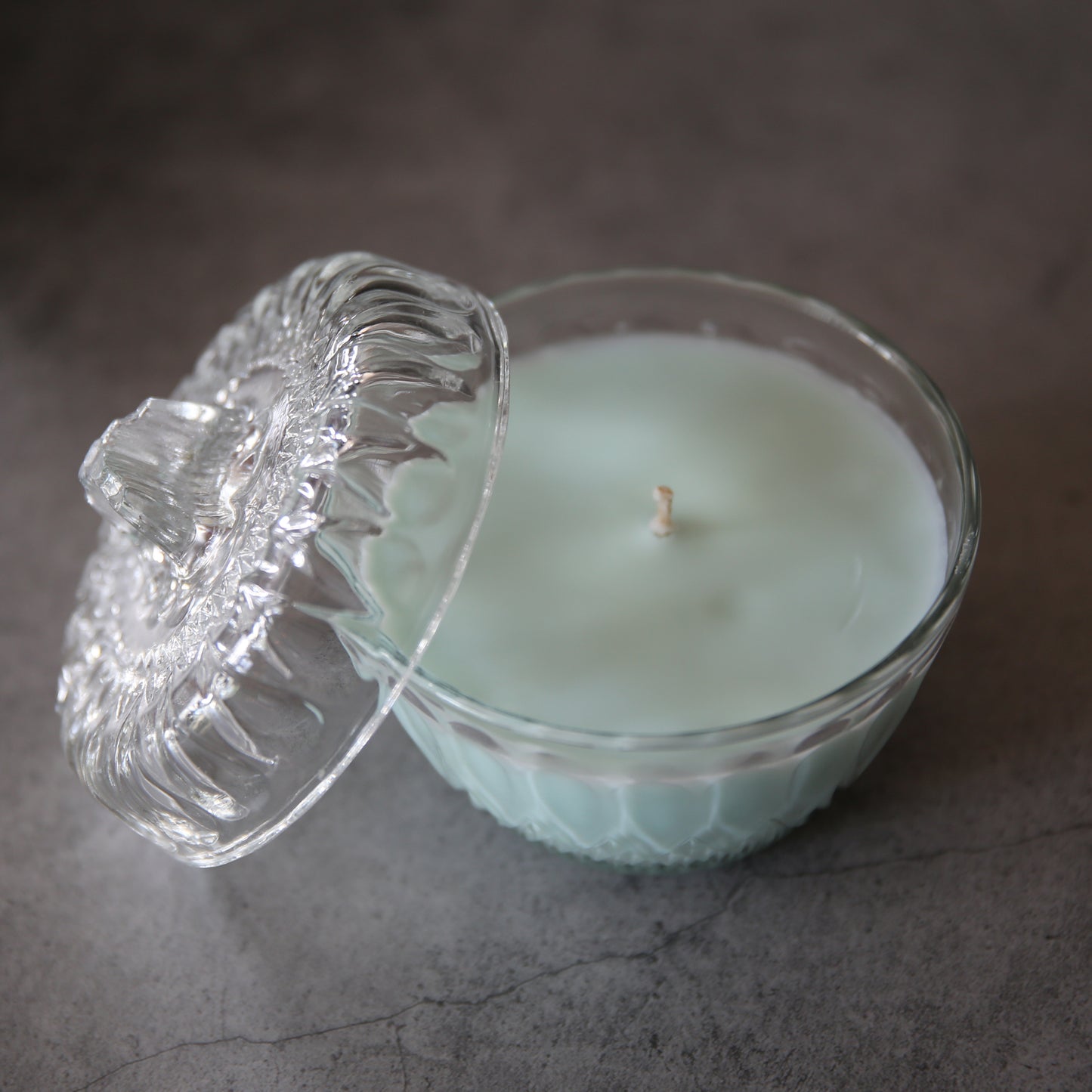 Mojave Scented 6oz Upcycled Glass Container Soy Wax Candle
