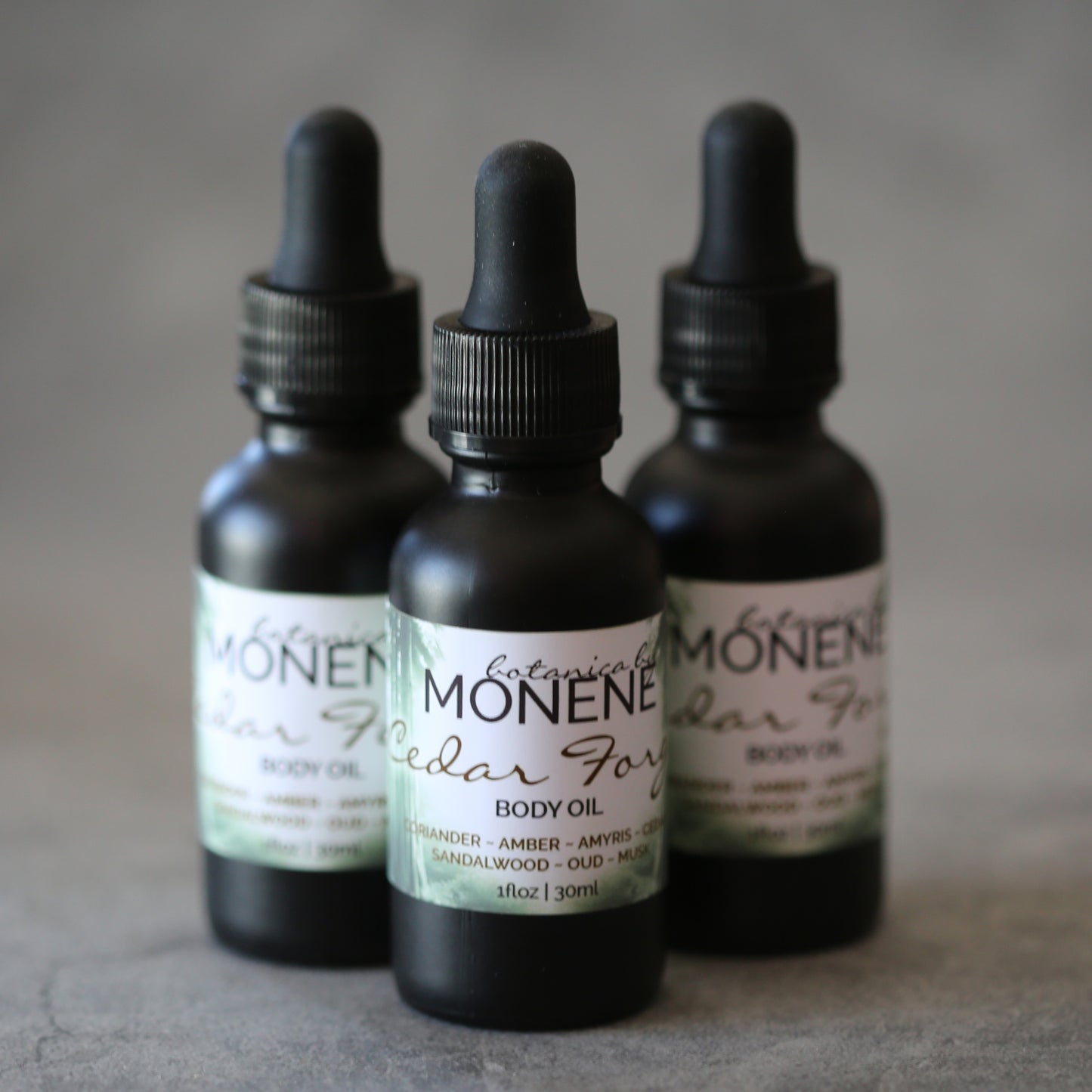 Cedar Forge Scented 1oz Body Oil Masculine, Unisex