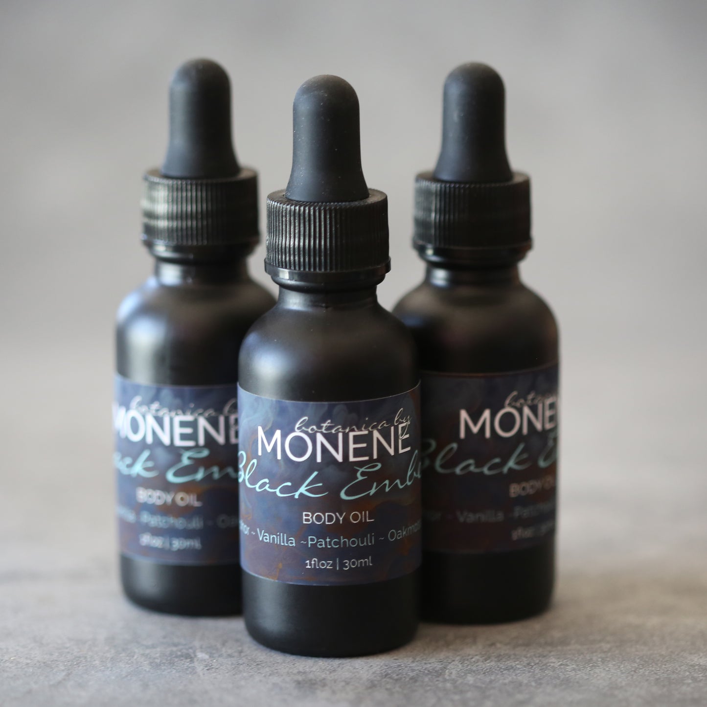 Black Ember Scented 1oz Body Oil Masculine, Unisex