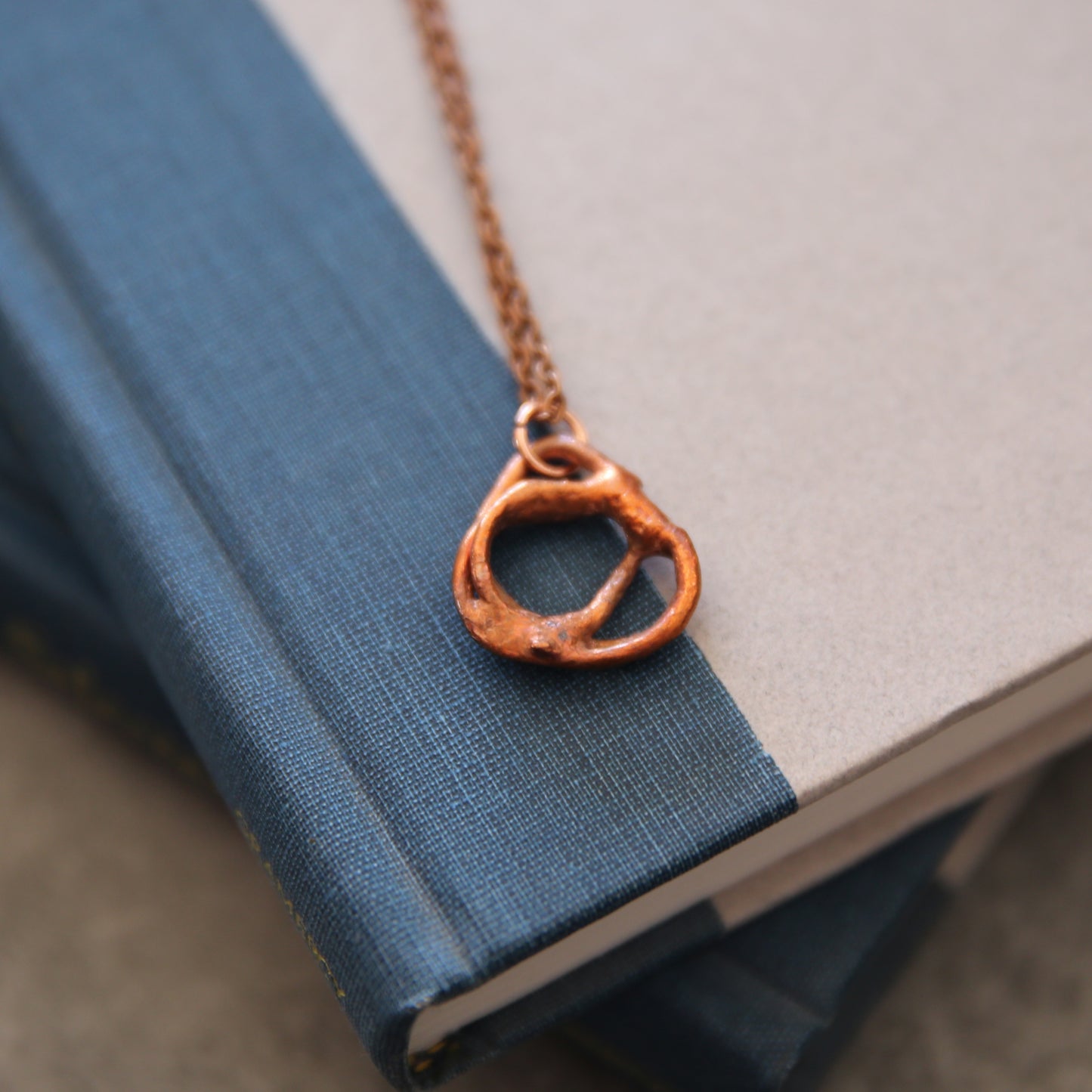 "Pyrebound" Copper Necklace