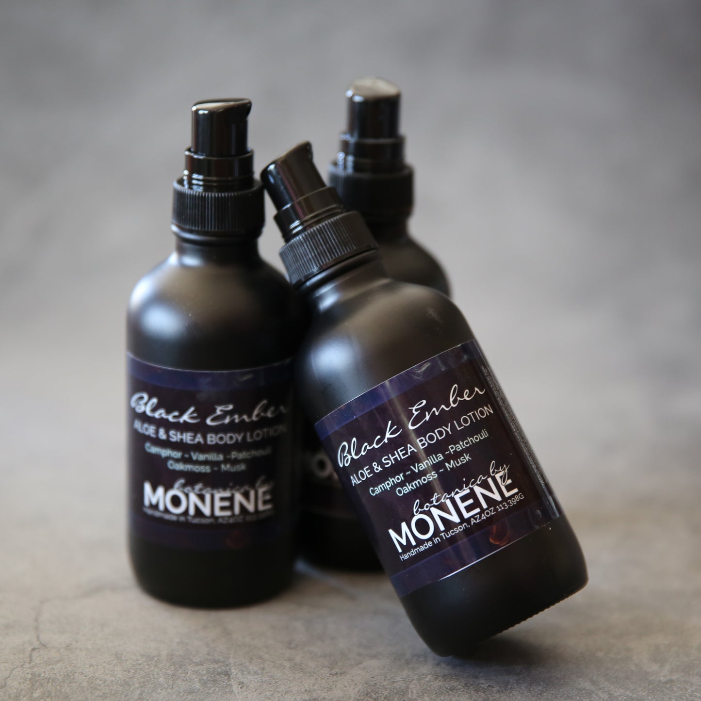 Black Ember 4oz Aloe and Shea Lotion