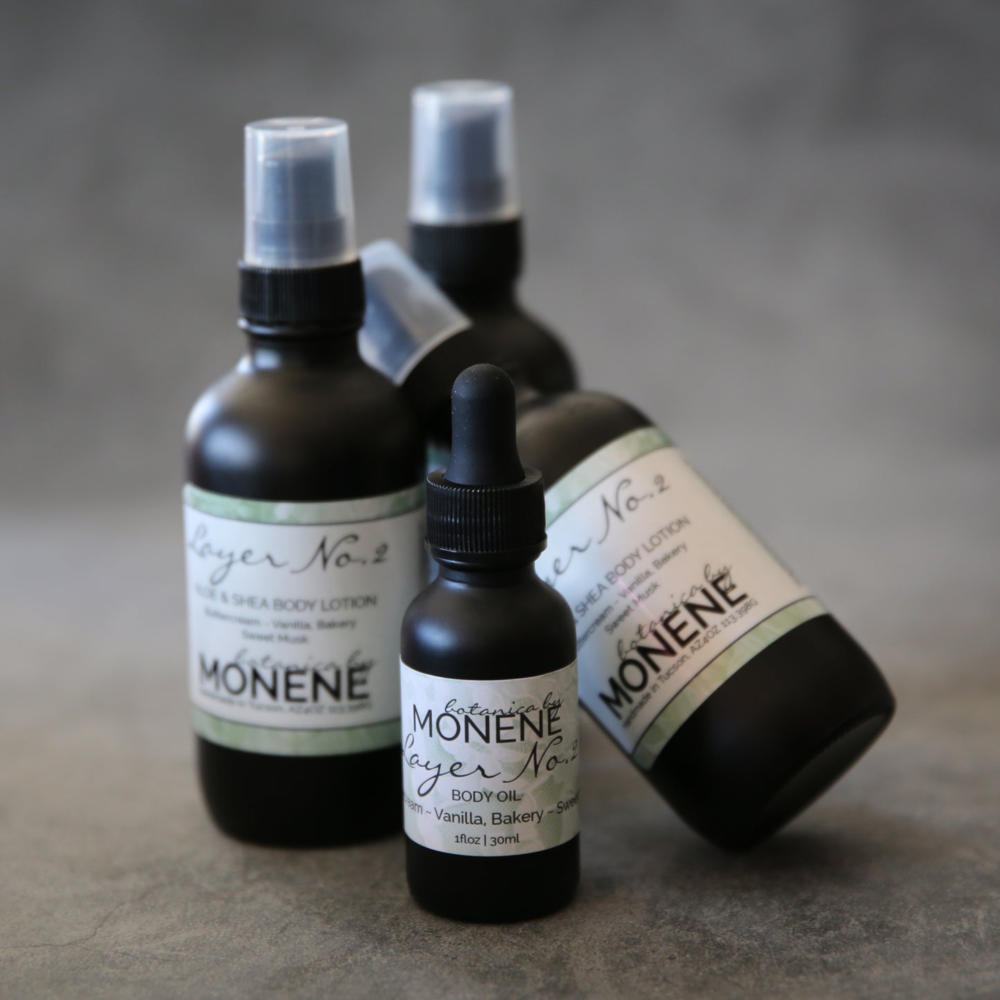 Layer No. 2 Scented Body Oil Vanilla Musk 1oz