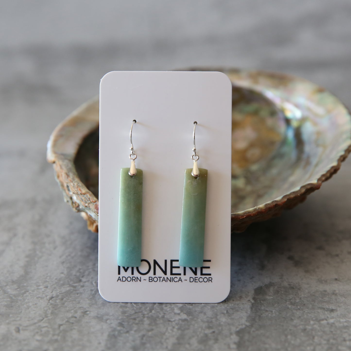 Lagoon Light Earrings | Amazonite and Sterling