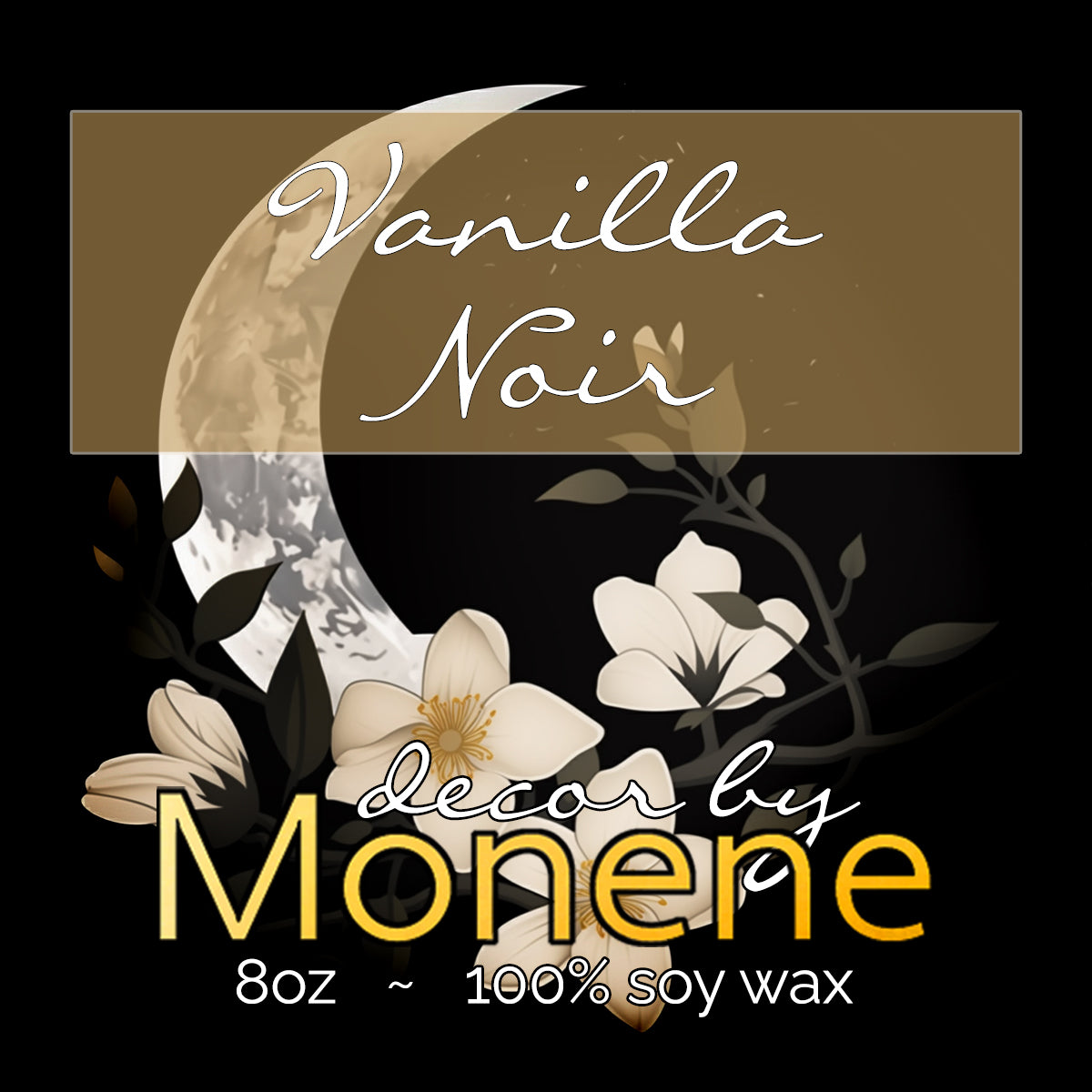 Vanilla Noir Scented Wax Melts 2oz