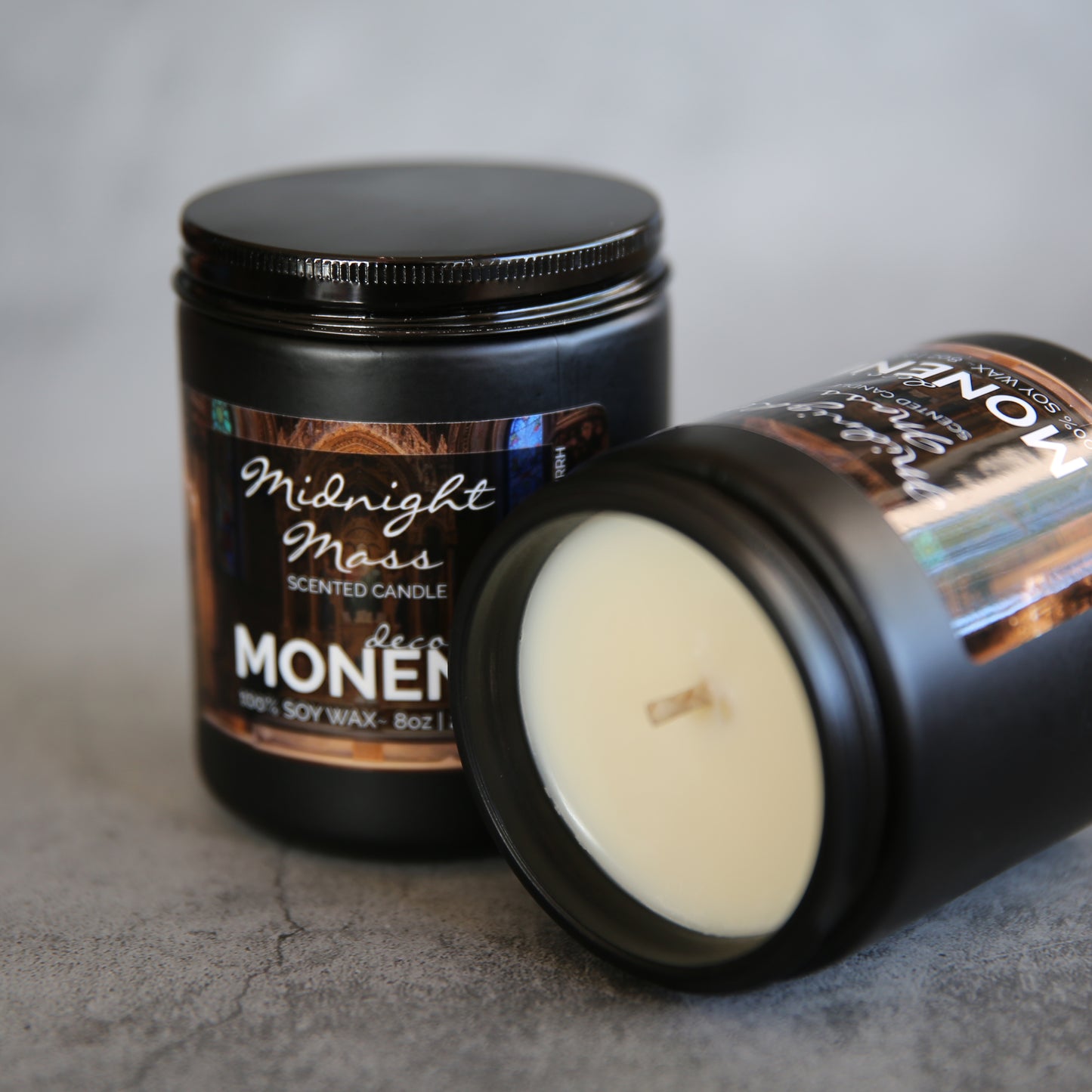 Midnight Mass Scented 8oz 100% Soy Wax Candle