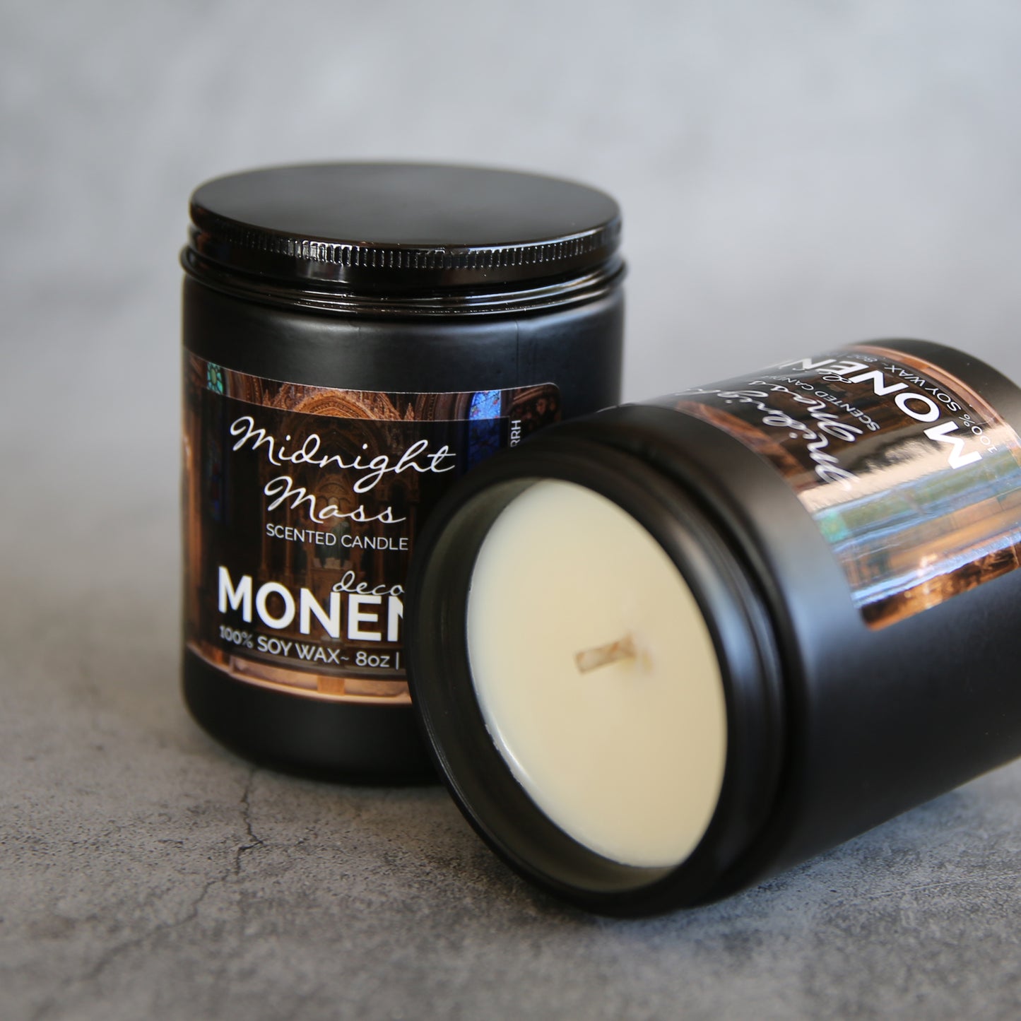 Midnight Mass Scented 8oz 100% Soy Wax Candle