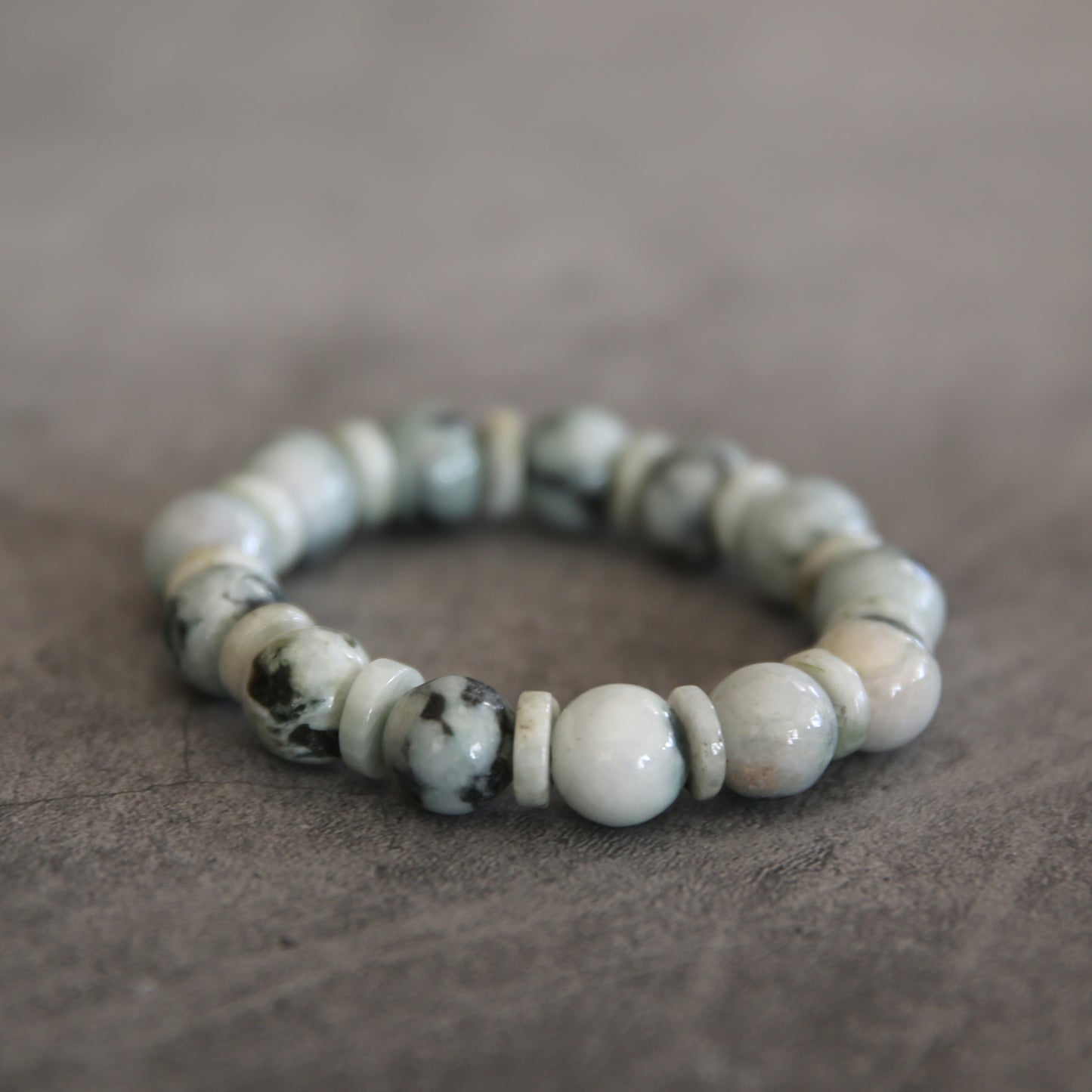 Jade Stretch Bracelet #2