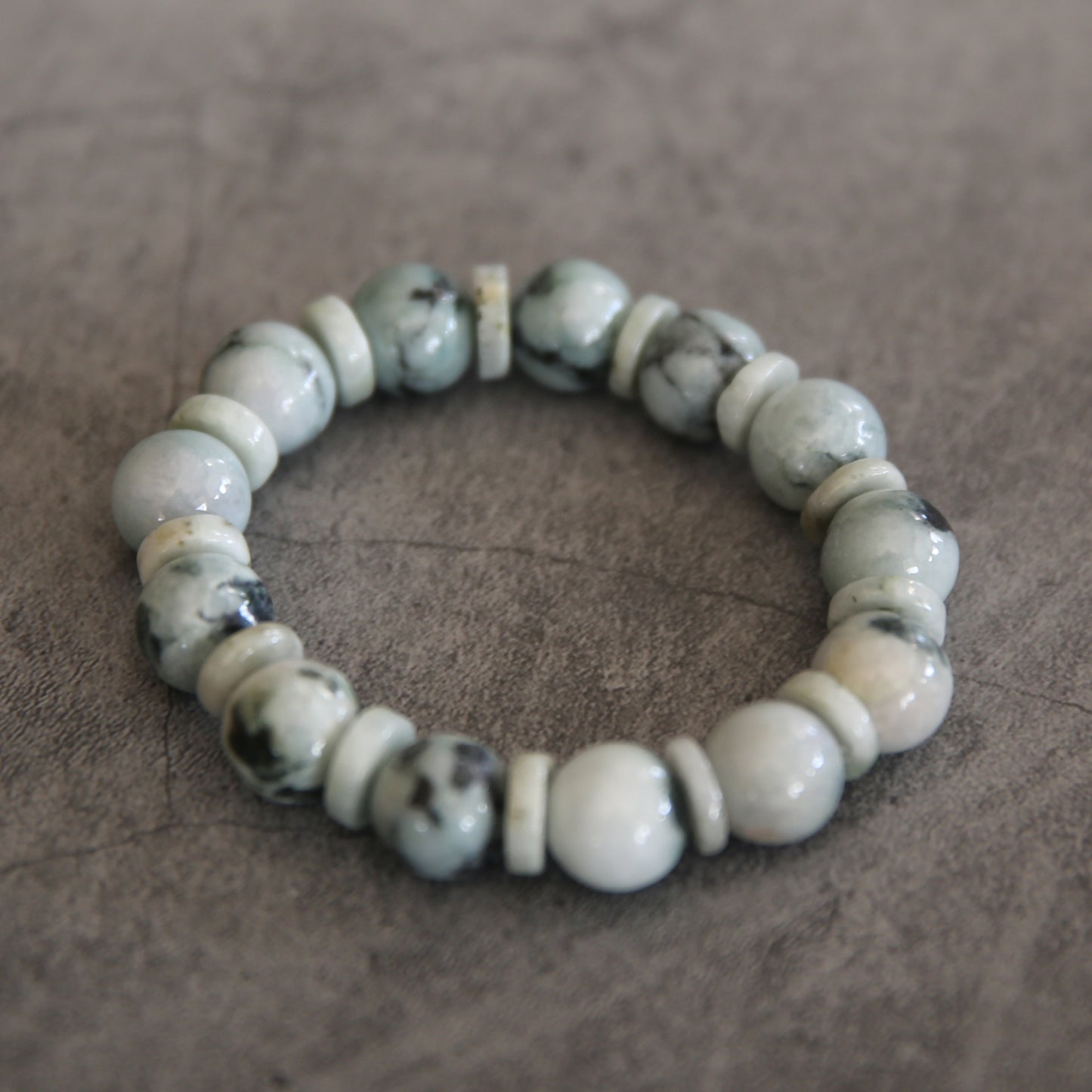 Jade Stretch Bracelet #2