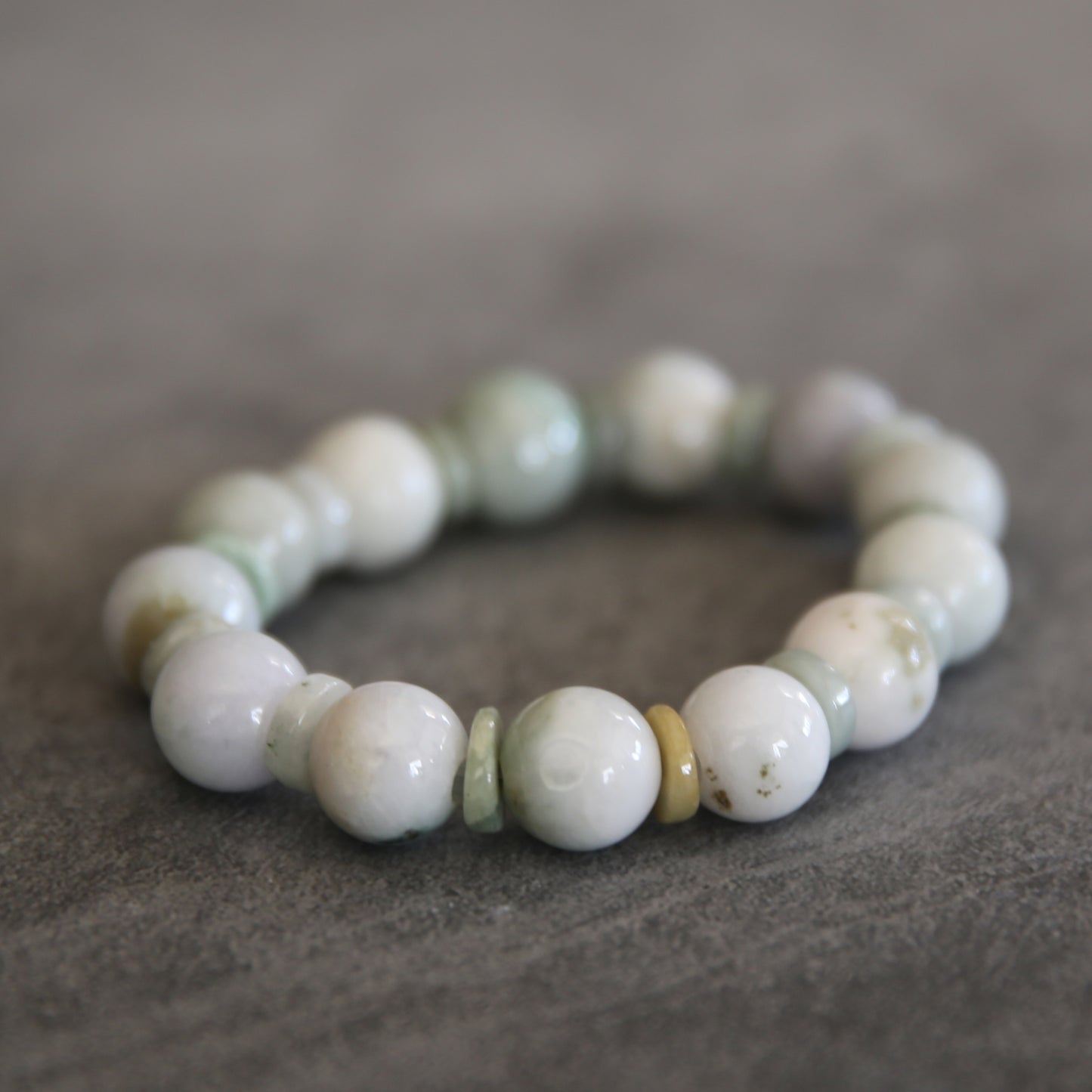 Jade Stretch Bracelet #4
