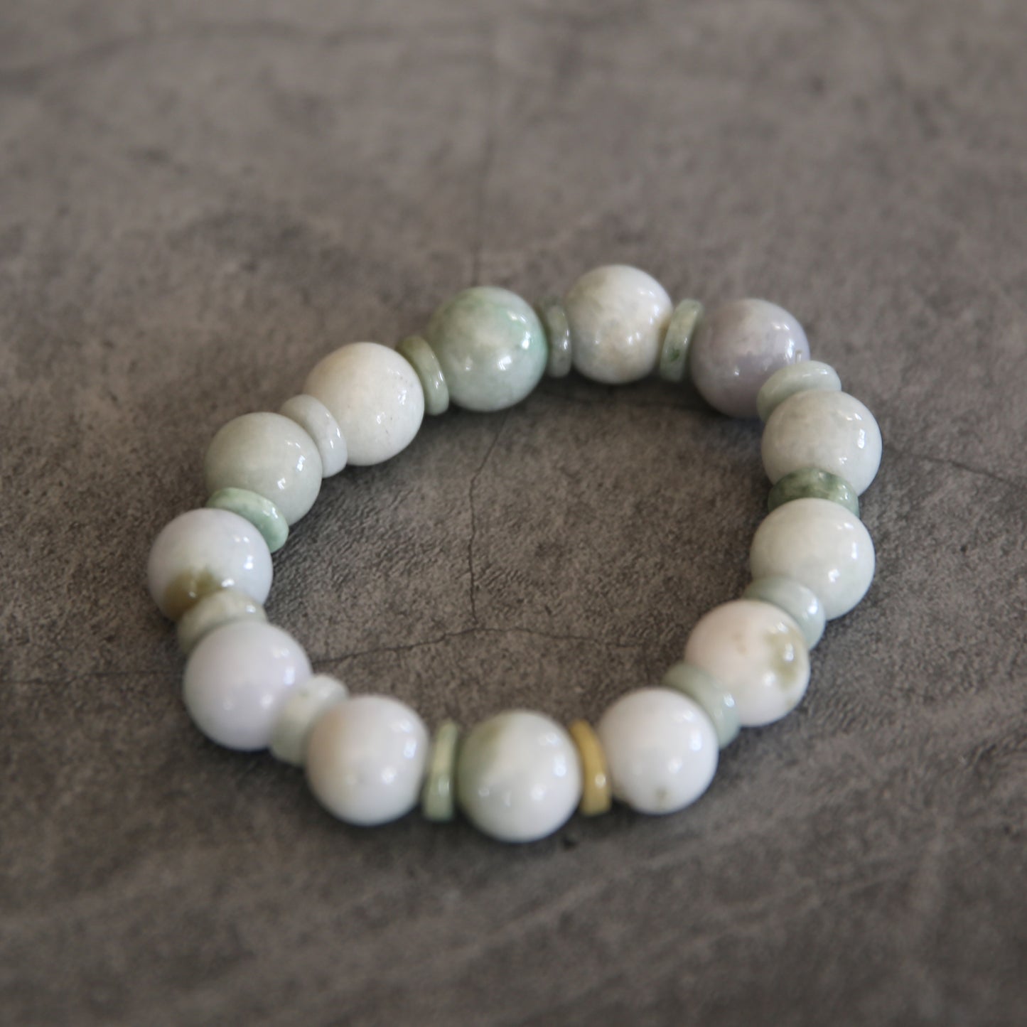 Jade Stretch Bracelet #4