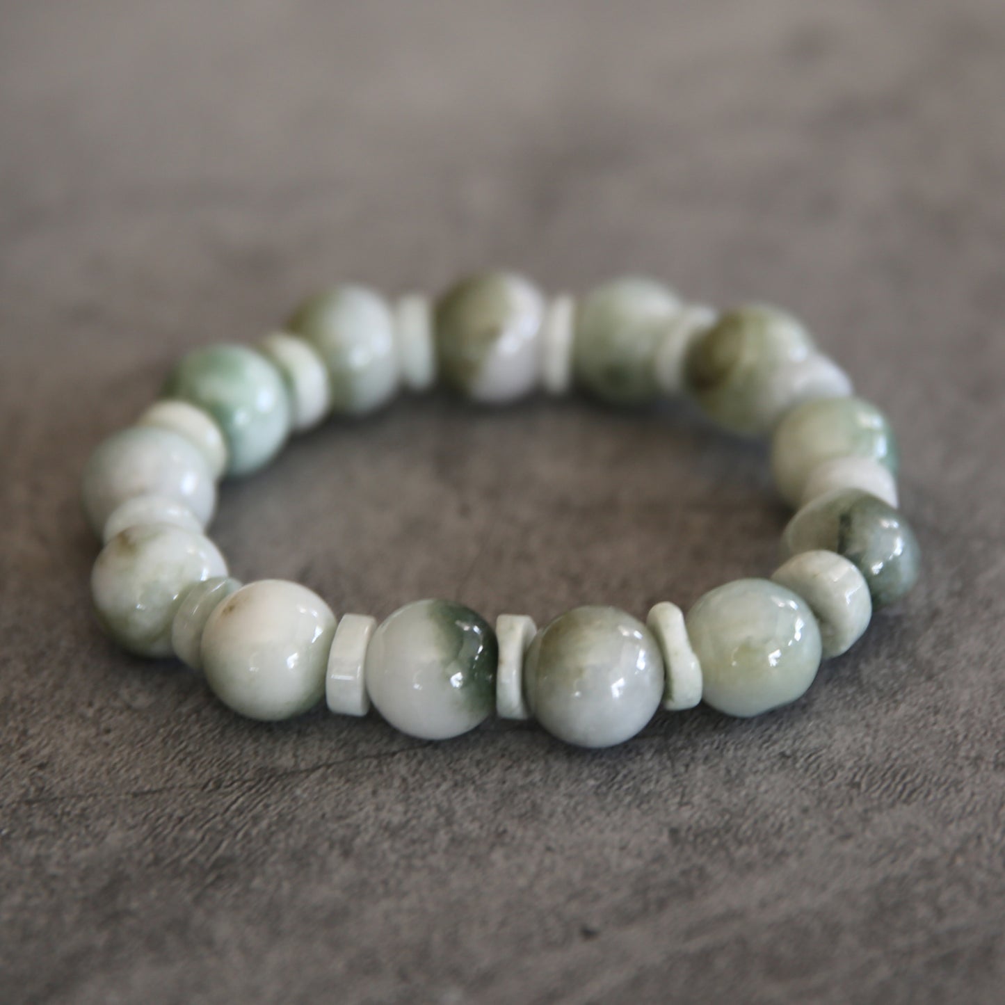 Jade Stretch Bracelet #5