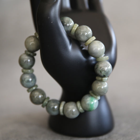 Jade Stretch Bracelet #6