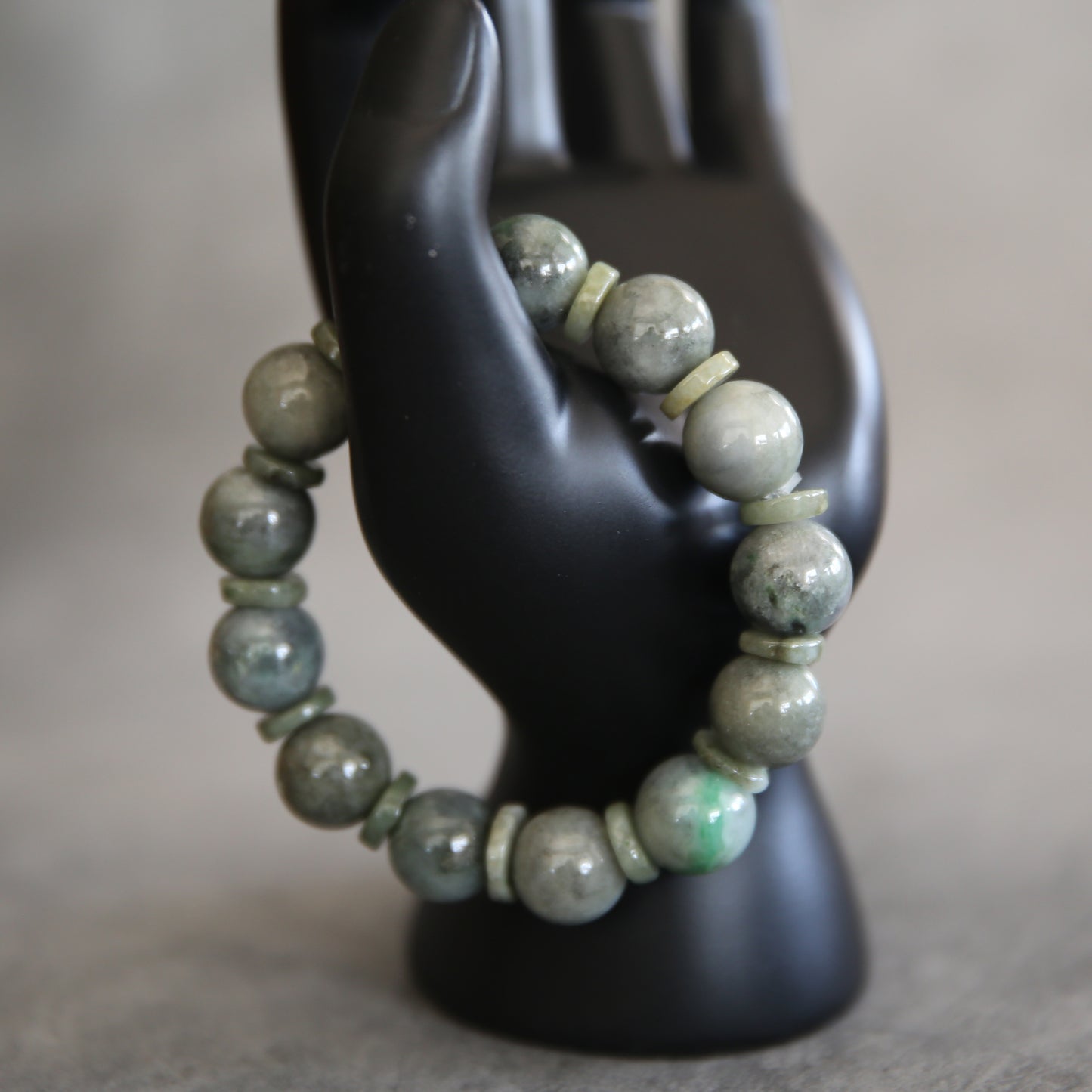 Jade Stretch Bracelet #6