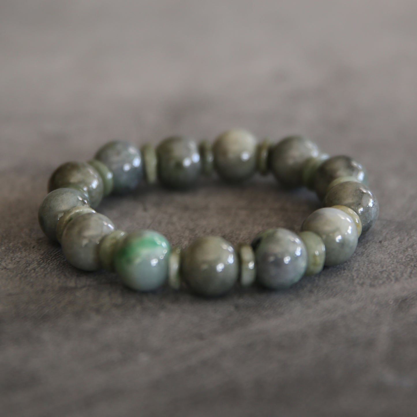 Jade Stretch Bracelet #6