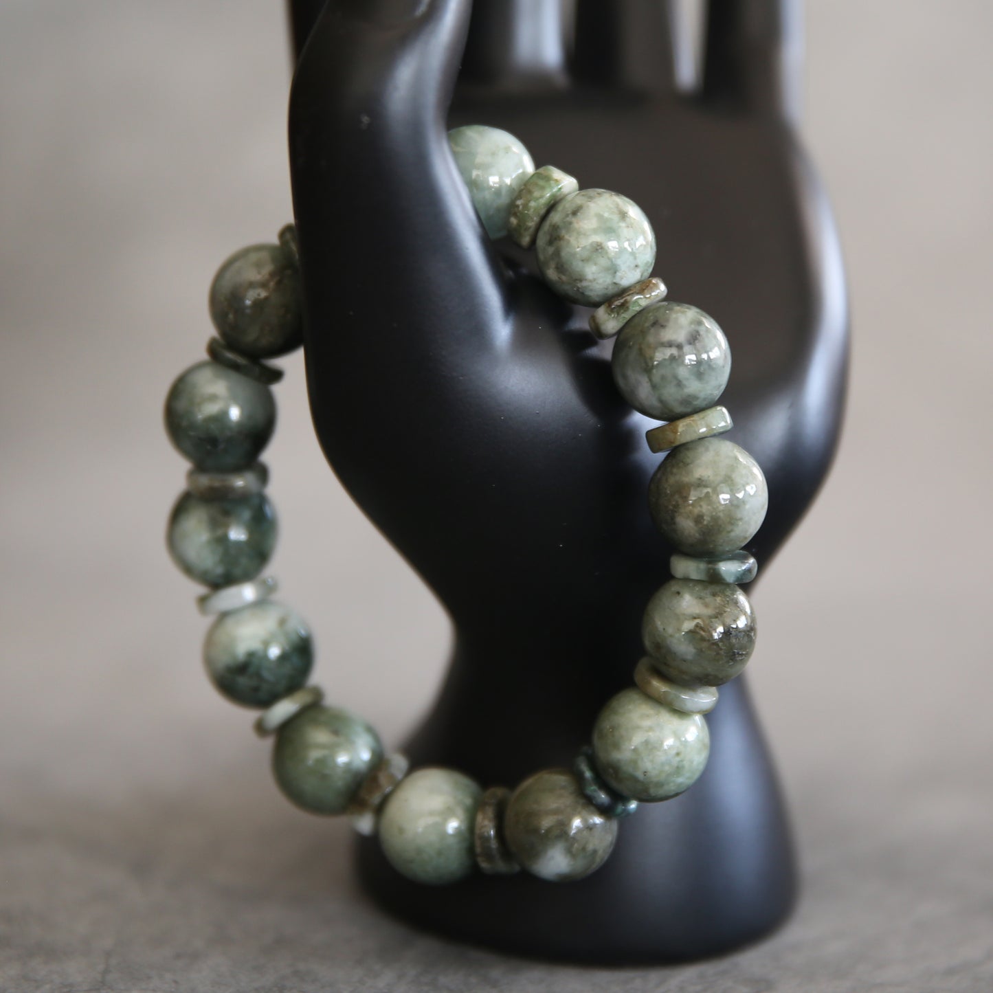 Jade Stretch Bracelet #7
