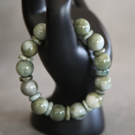 Jade Stretch Bracelet #8