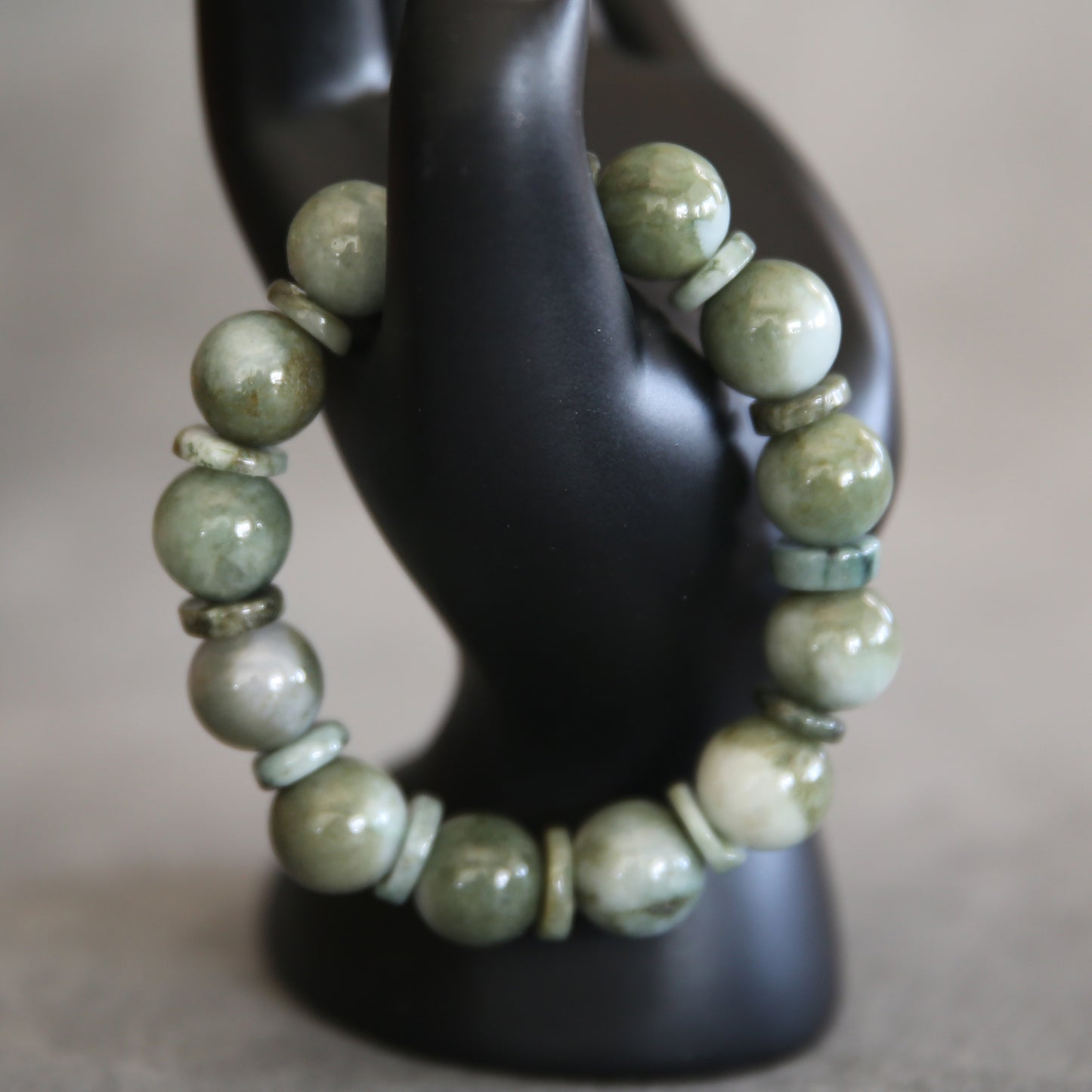 Jade Stretch Bracelet #8