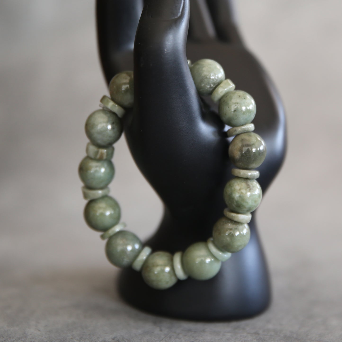 Jade Stretch Bracelet #10