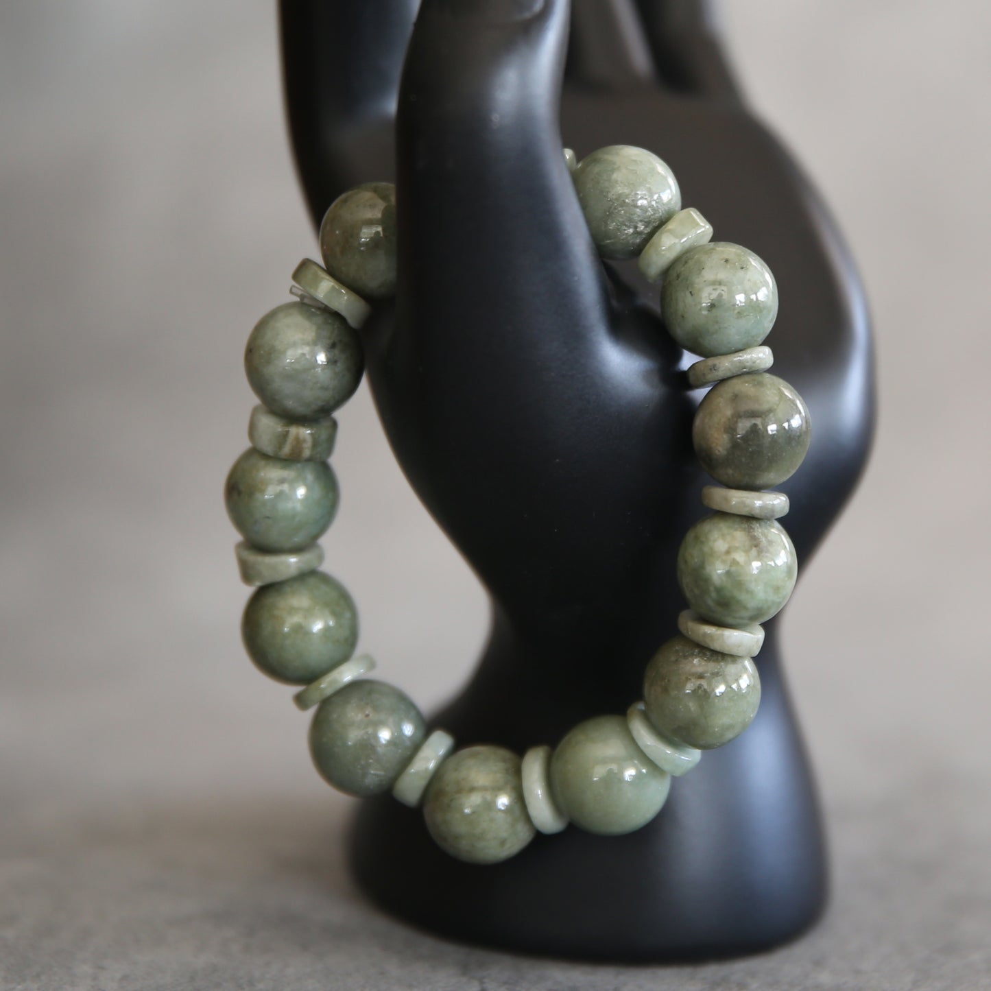 Jade Stretch Bracelet #10