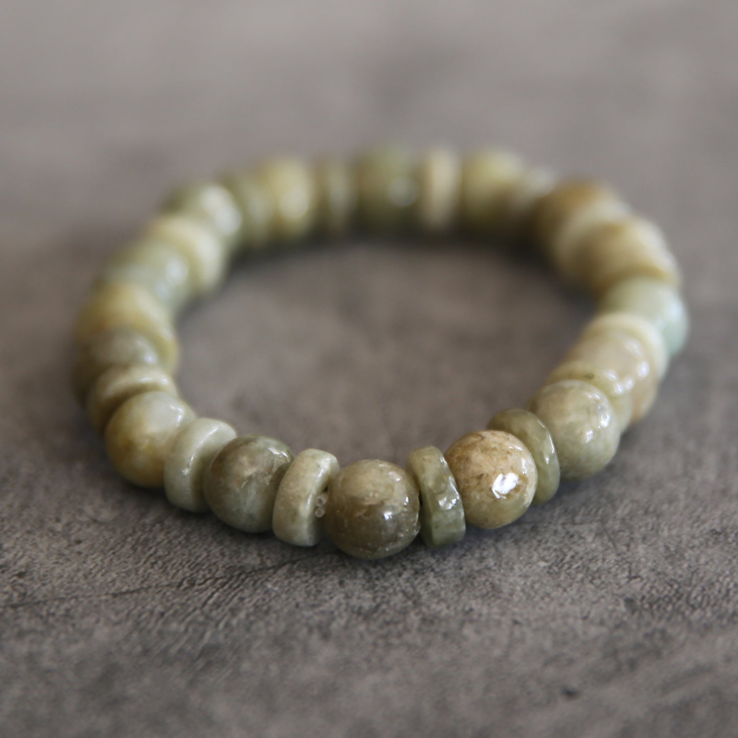 Jade Small Stretch Bracelet #3