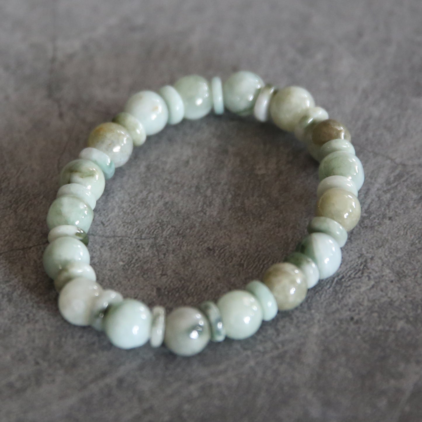 Jade Stretch Bracelet #5