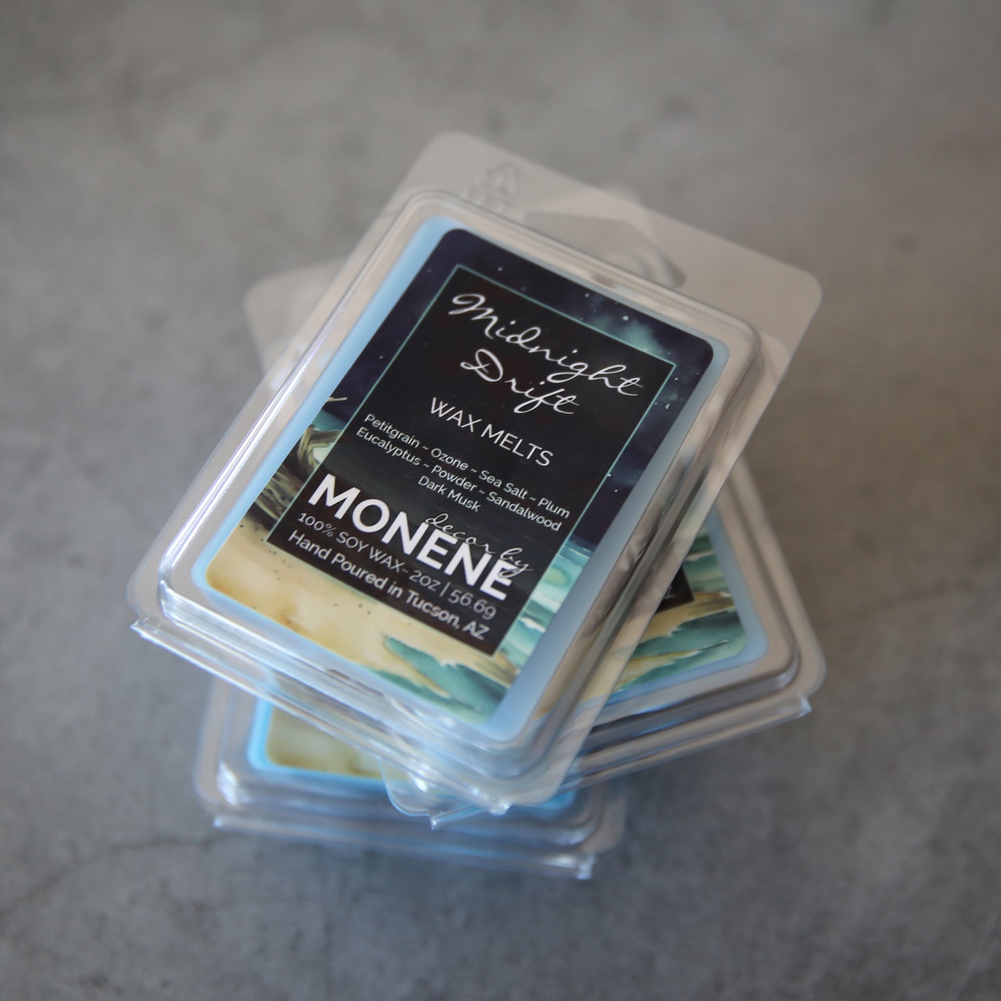 Midnight Drift Scented 2oz Soy Wax Melts