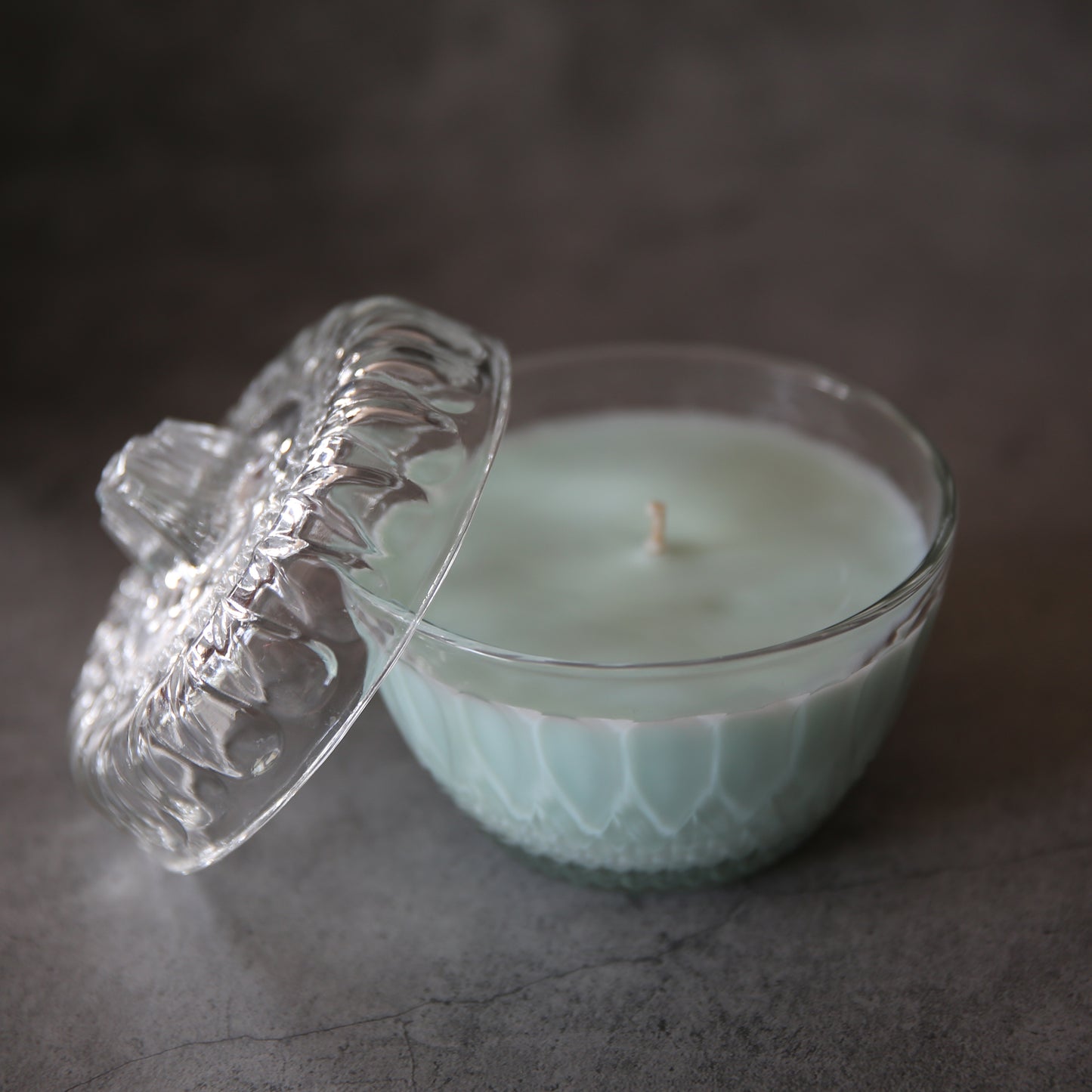 Mojave Scented 6oz Upcycled Glass Container Soy Wax Candle