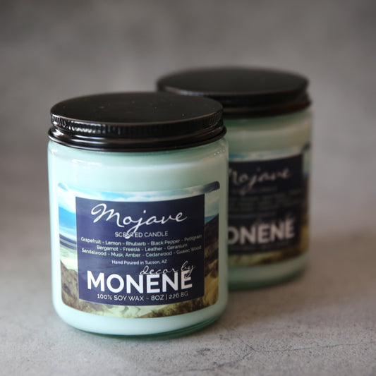 Mojave Scented 8oz Soy Wax Candle