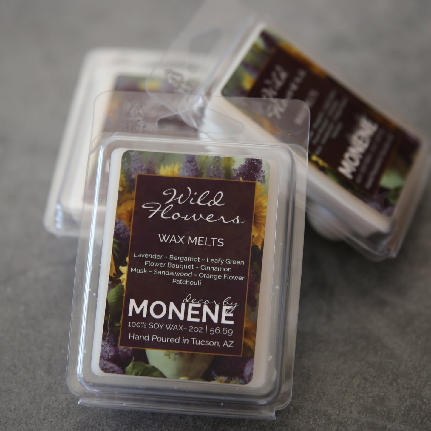 Wild Flowers Scented 2oz Soy Wax Melts