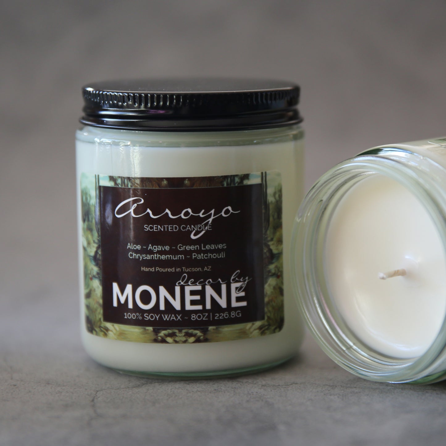 Arroyo Scented Soy Wax 8oz Candle