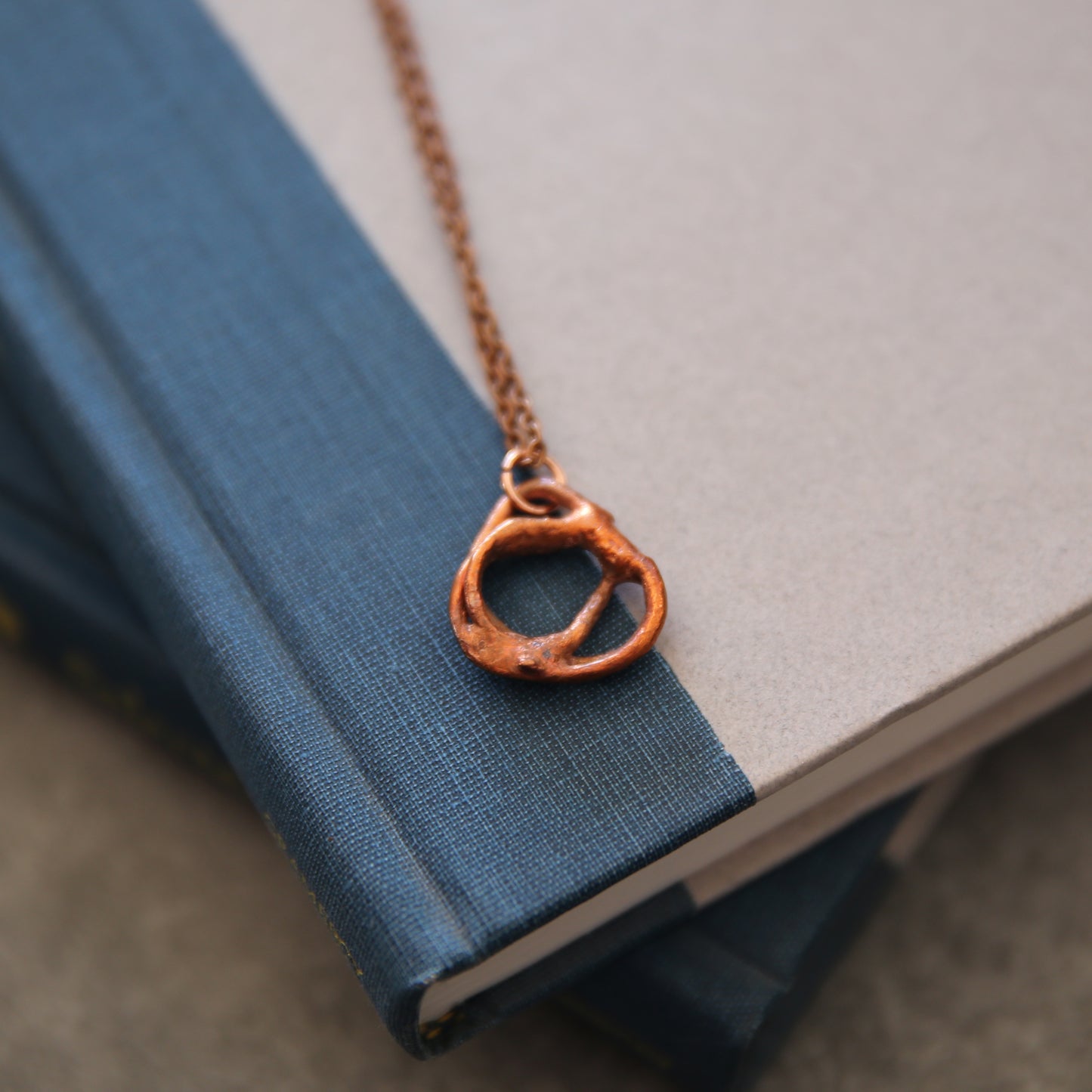 "Pyrebound" Copper Necklace