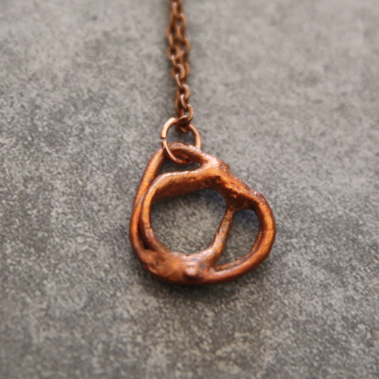 "Pyrebound" Copper Necklace