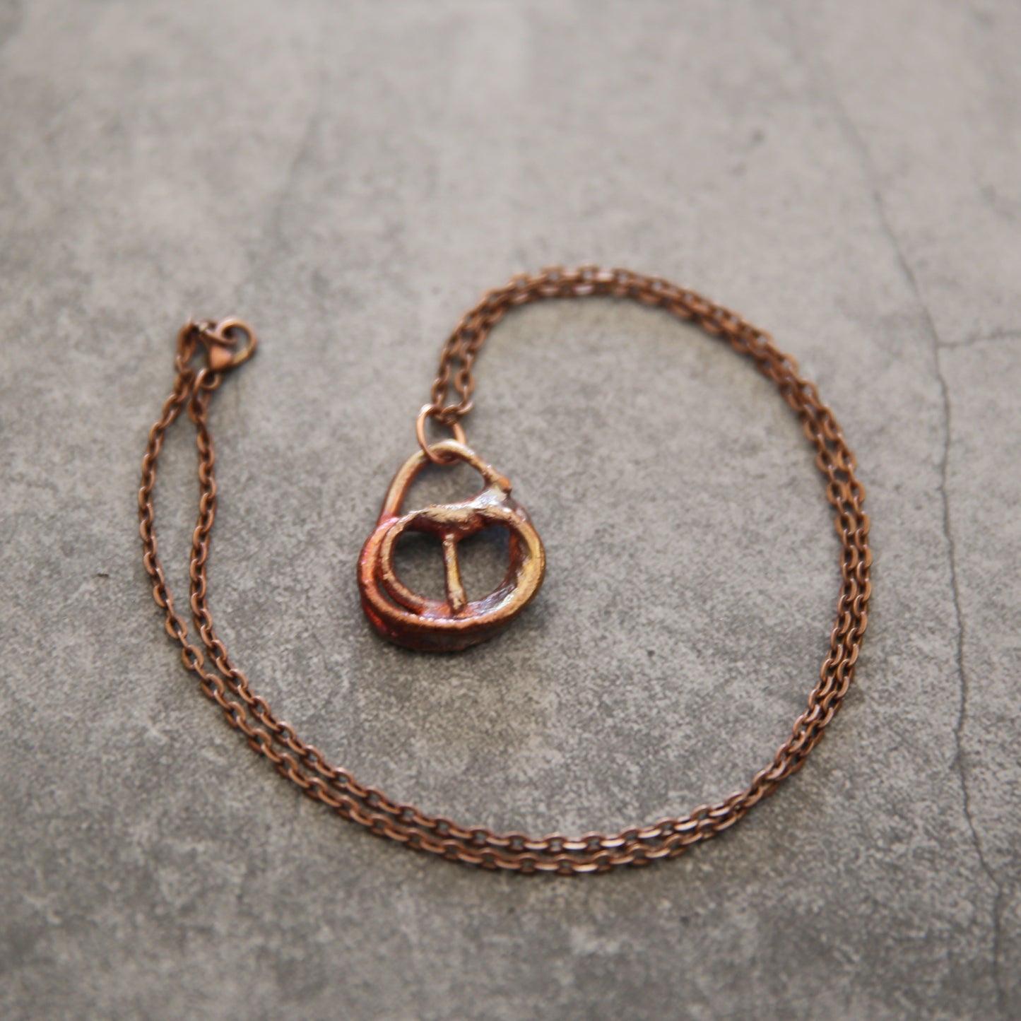 "Pyrewatch" Copper Necklace