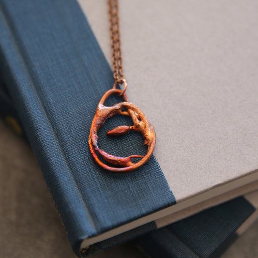 "Cindercrest" Copper Necklace