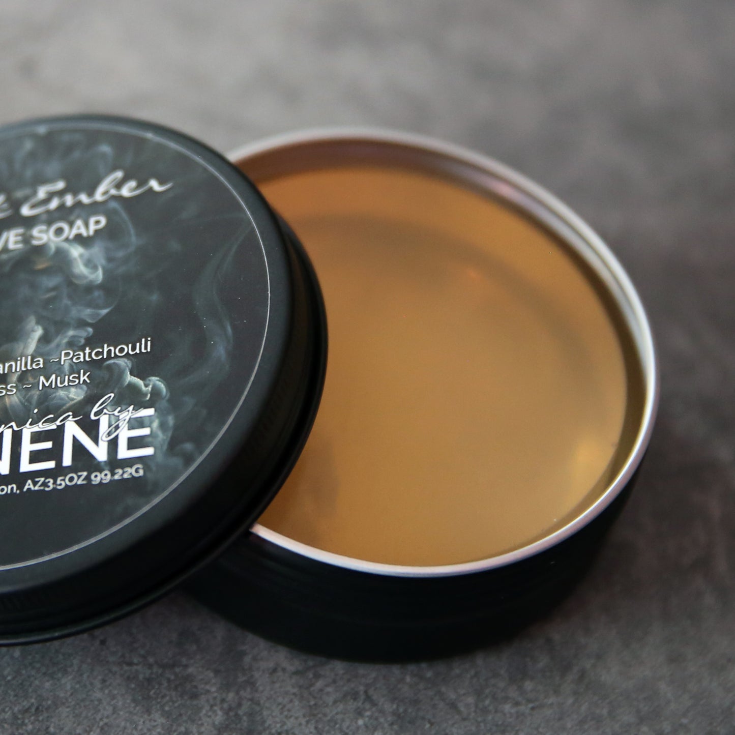 Black Ember Shave Soap