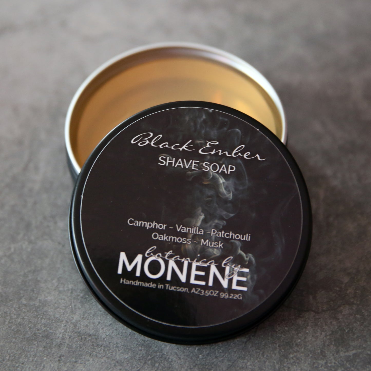 Black Ember Shave Soap