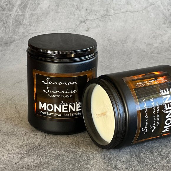 Sonoran Sunrise 8oz Soy Wax Candle Jar